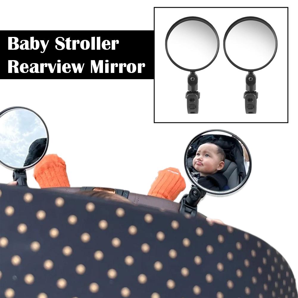 2Pcs Bike Mirror Adjustable Ha - Mirror Handlebar Convex 评论和价格