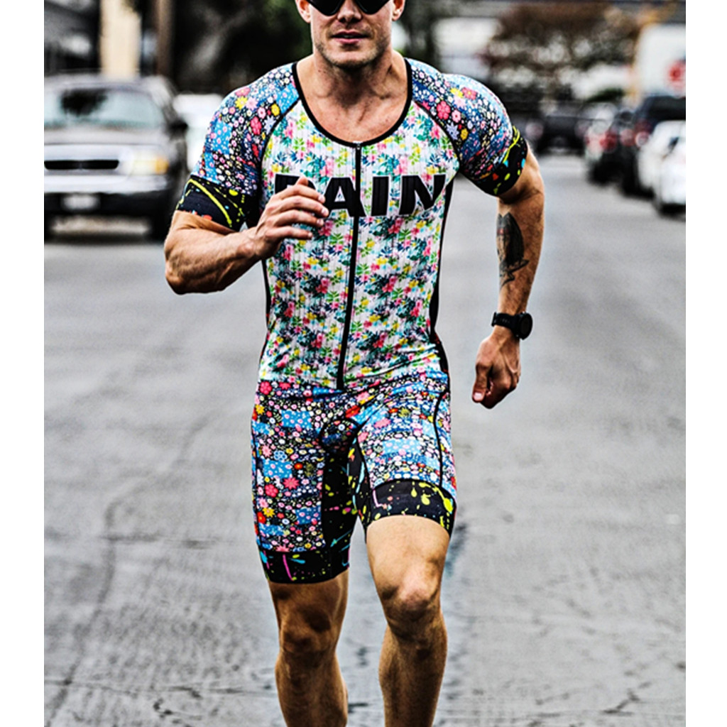 Triathlon Aero Racing Suit Men - Cycling Commuter Trousers 评论和价格