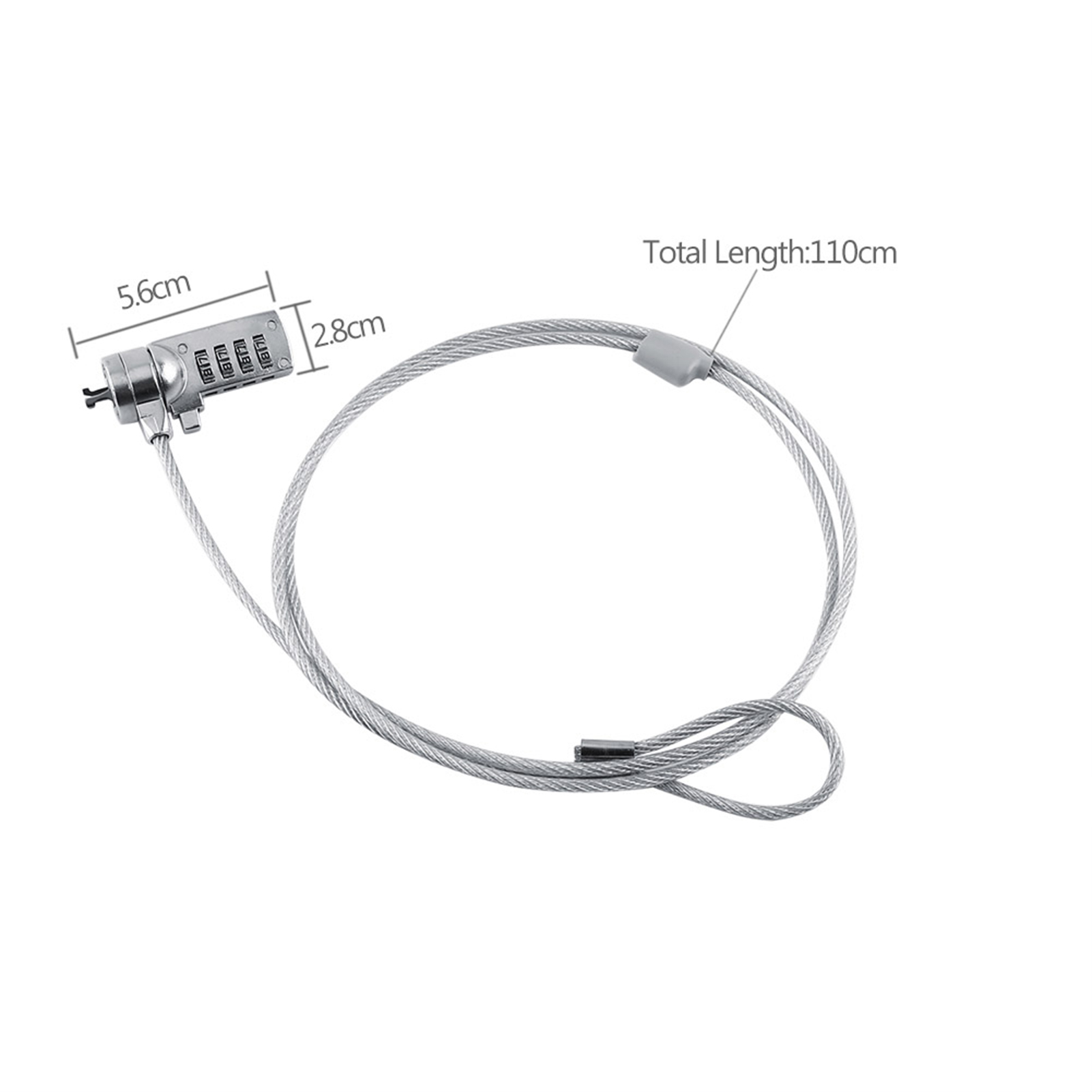 Laptop Theft Deterrent Laptop  - Chain Lock Combination 评论和价格
