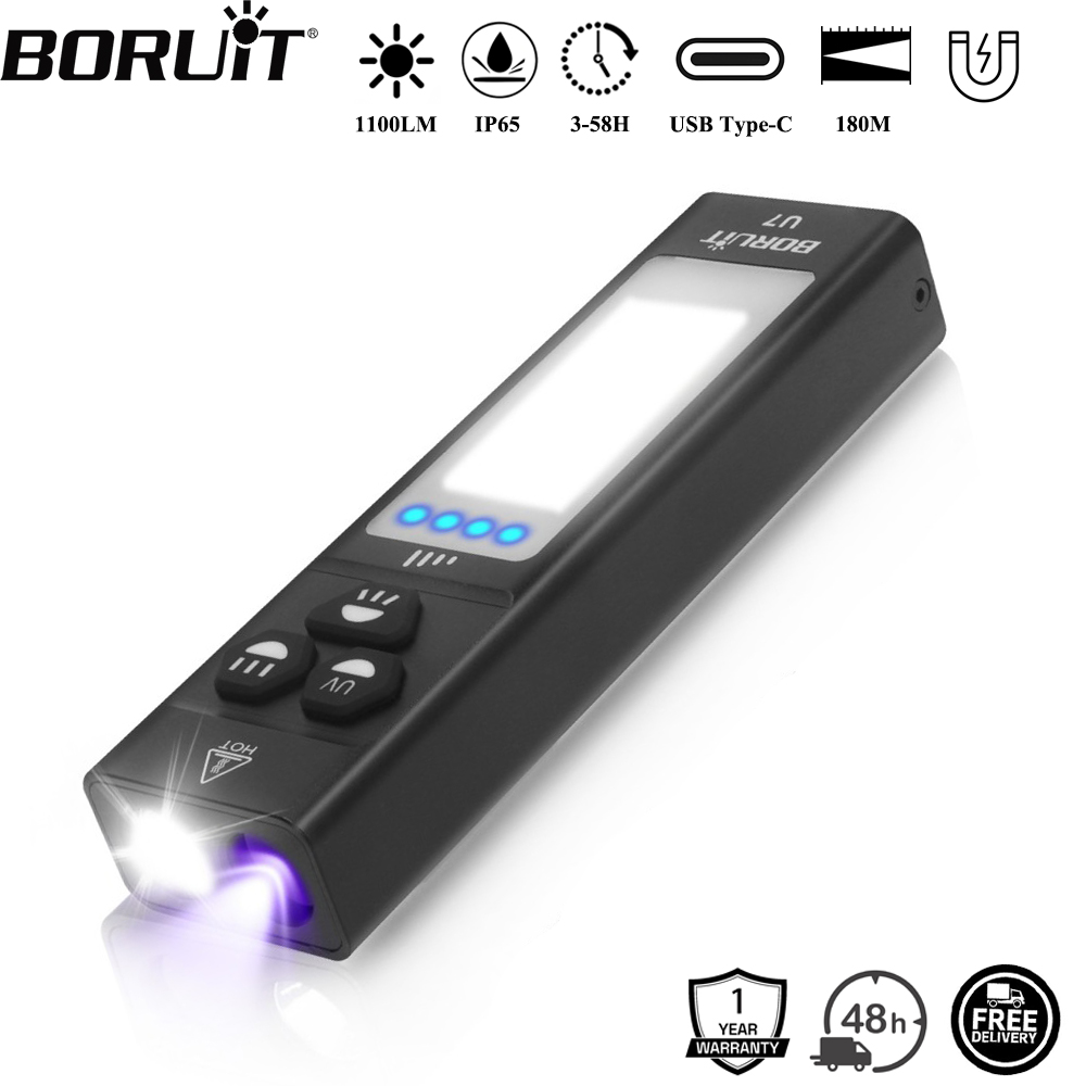 BORUiT U7 UV LED EDC Flashligh - Cycling To Work 评论和价格
