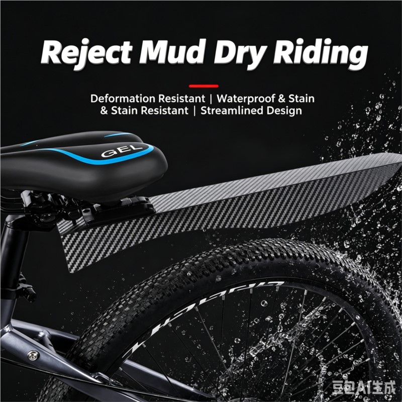 Extended Wide Adjustable Bike  - Fender Mudguard Set 评论和价格