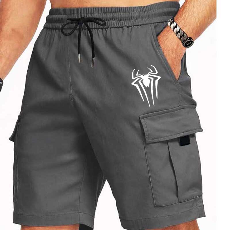 New Men's Spider Print Cargo S - Cycling To Work 评论和价格