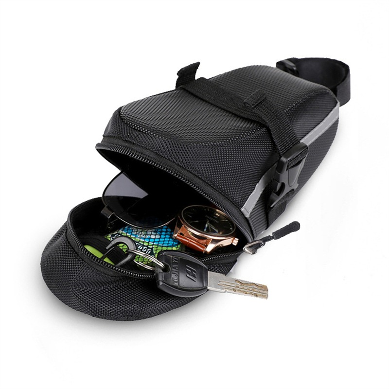 Reflective Strip Bike Saddle U - Saddle Bag Under Seat 评论和价格