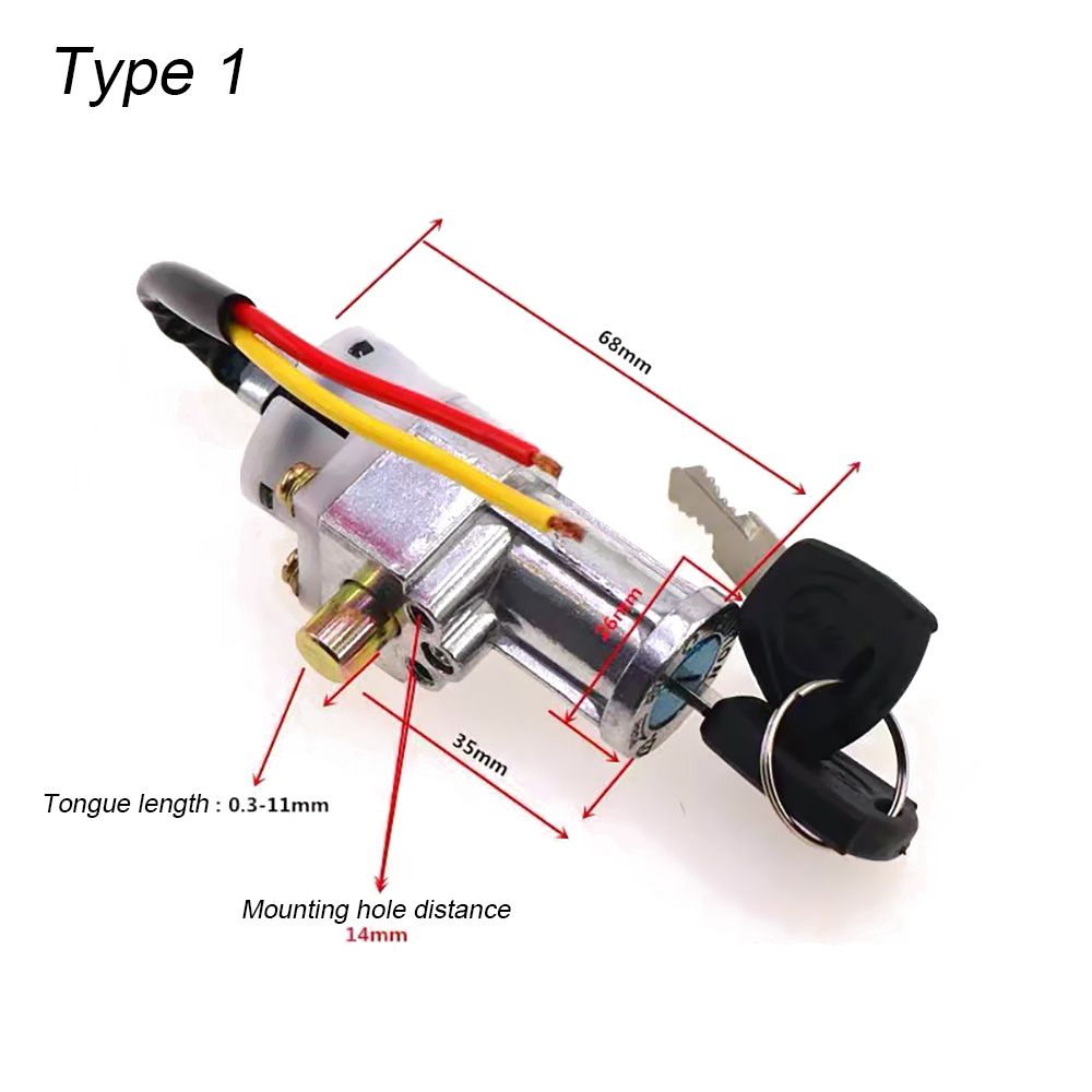 E-Bike Battery Lock With 2 Key - Commuter Bike Lock 评论和价格