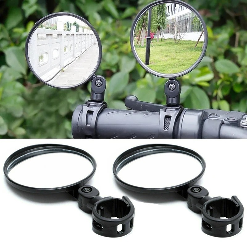 Bicycle Round Auxiliary Mirror - Mirror Handlebar Convex 评论和价格