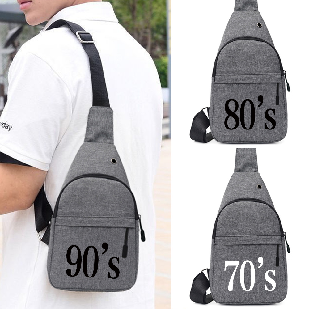 Single Shoulder Men Chest Bags - Cycling To Work 评论和价格