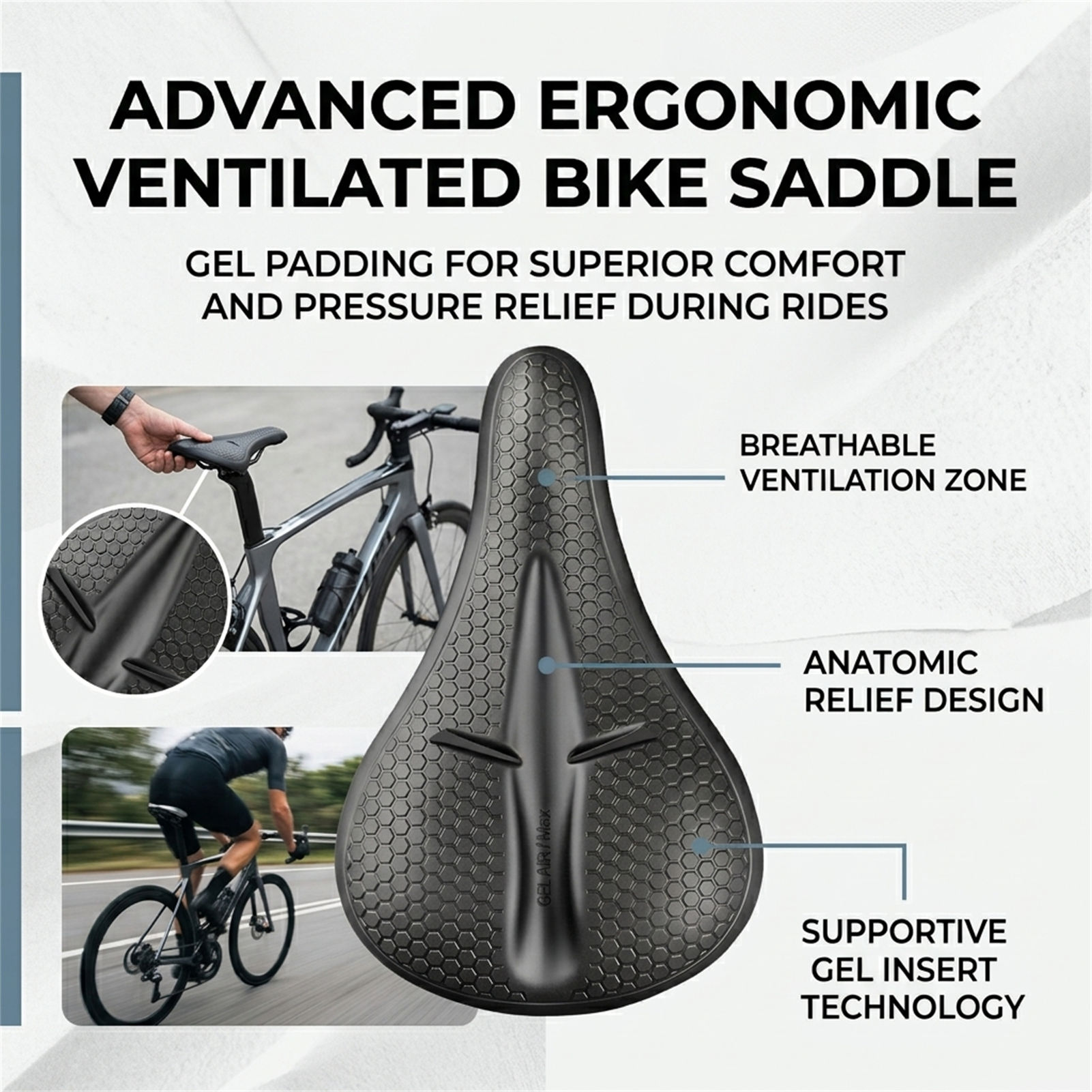 Silicone Bicycle Seat Cover Th - Cycling To Commute 评论和价格