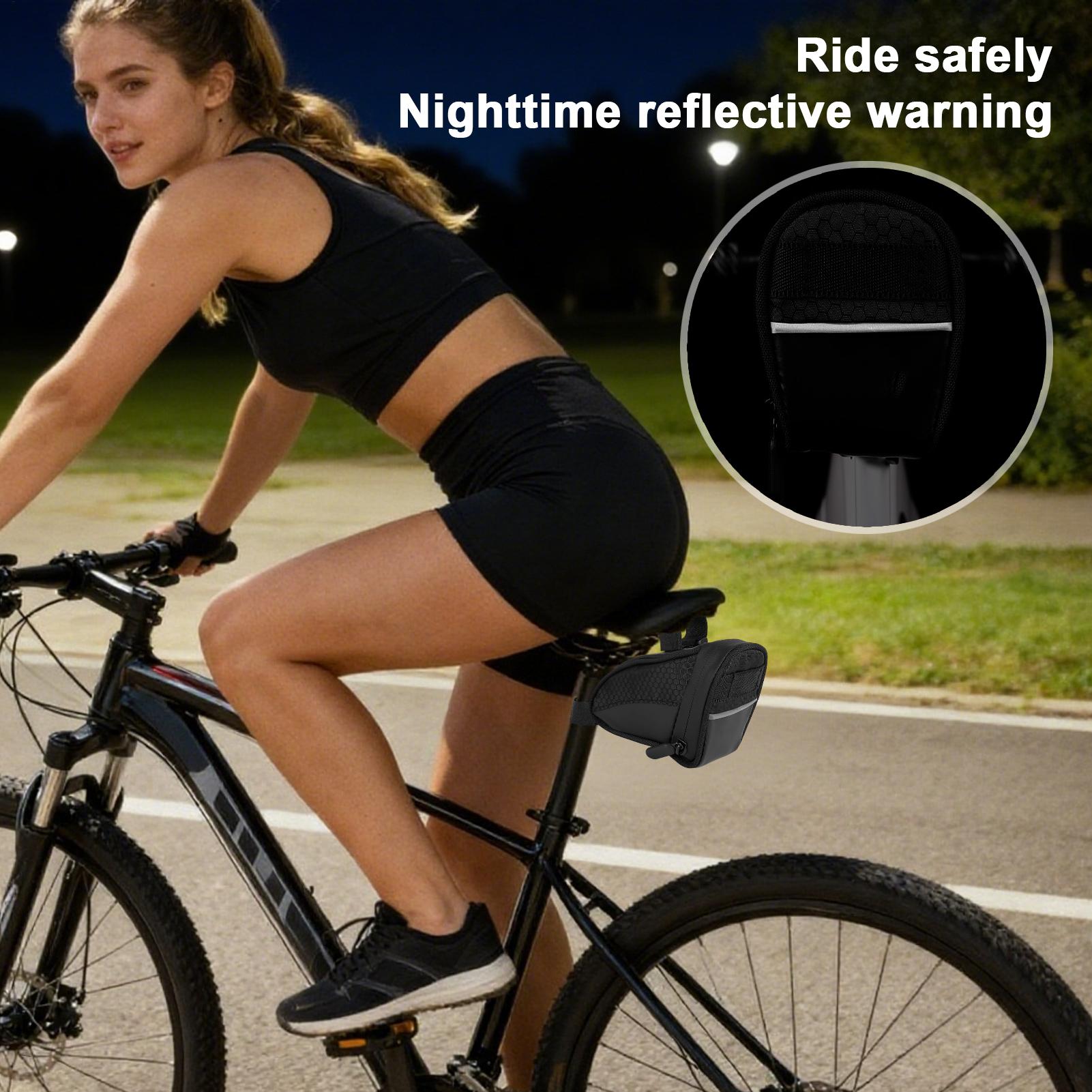 Large Zipper Pouch Bike Bag Wa - Saddle Bag Under Seat 评论和价格