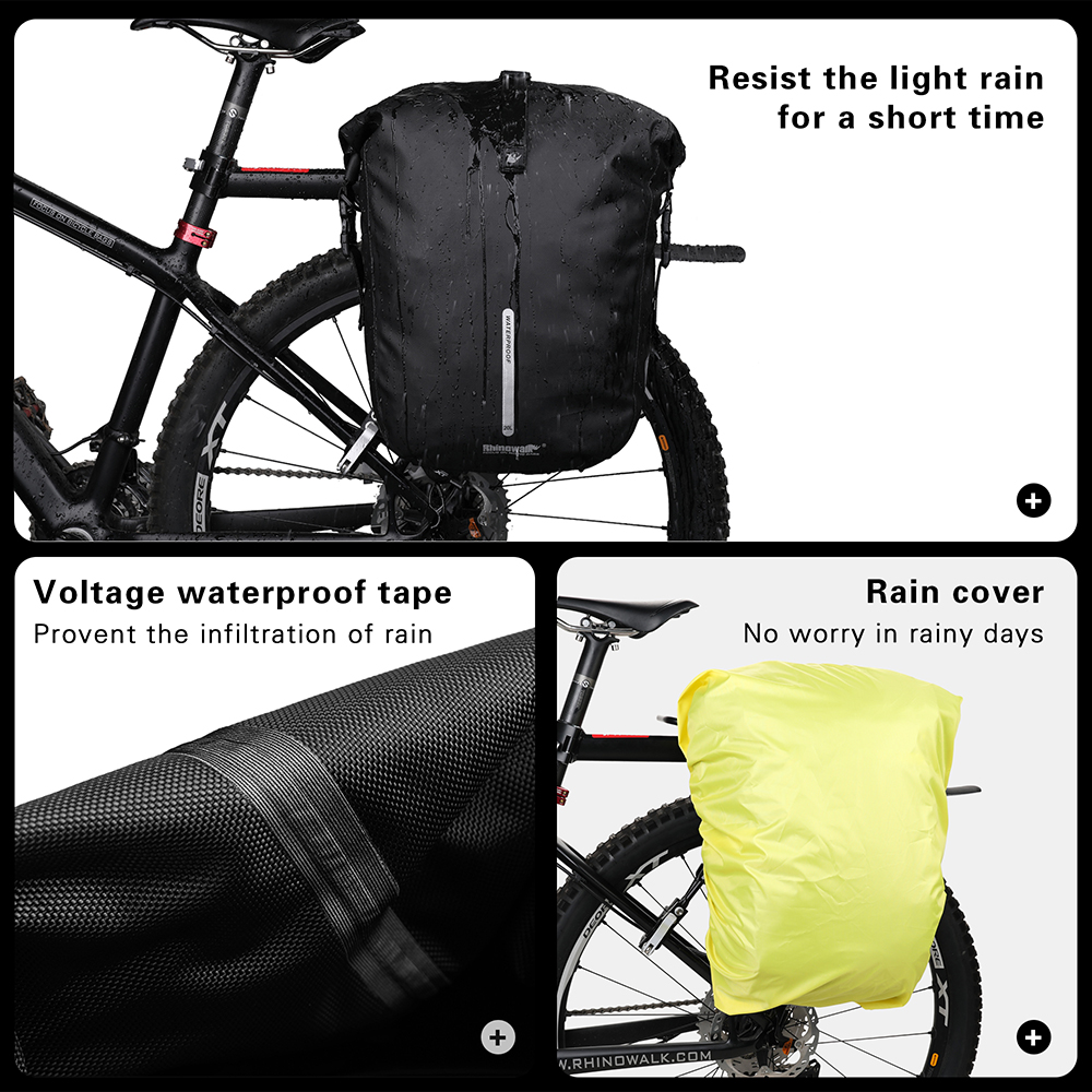 Rhinowalk Waterproof Bike Pann - Panniers Waterproof Rear 评论和价格