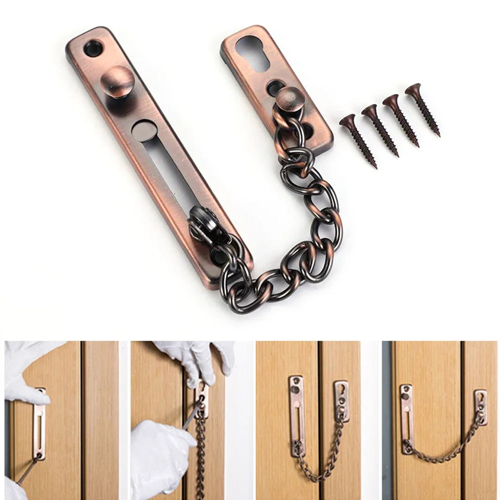 Door Chain with Lock Door Lock - Chain Lock Combination 评论和价格
