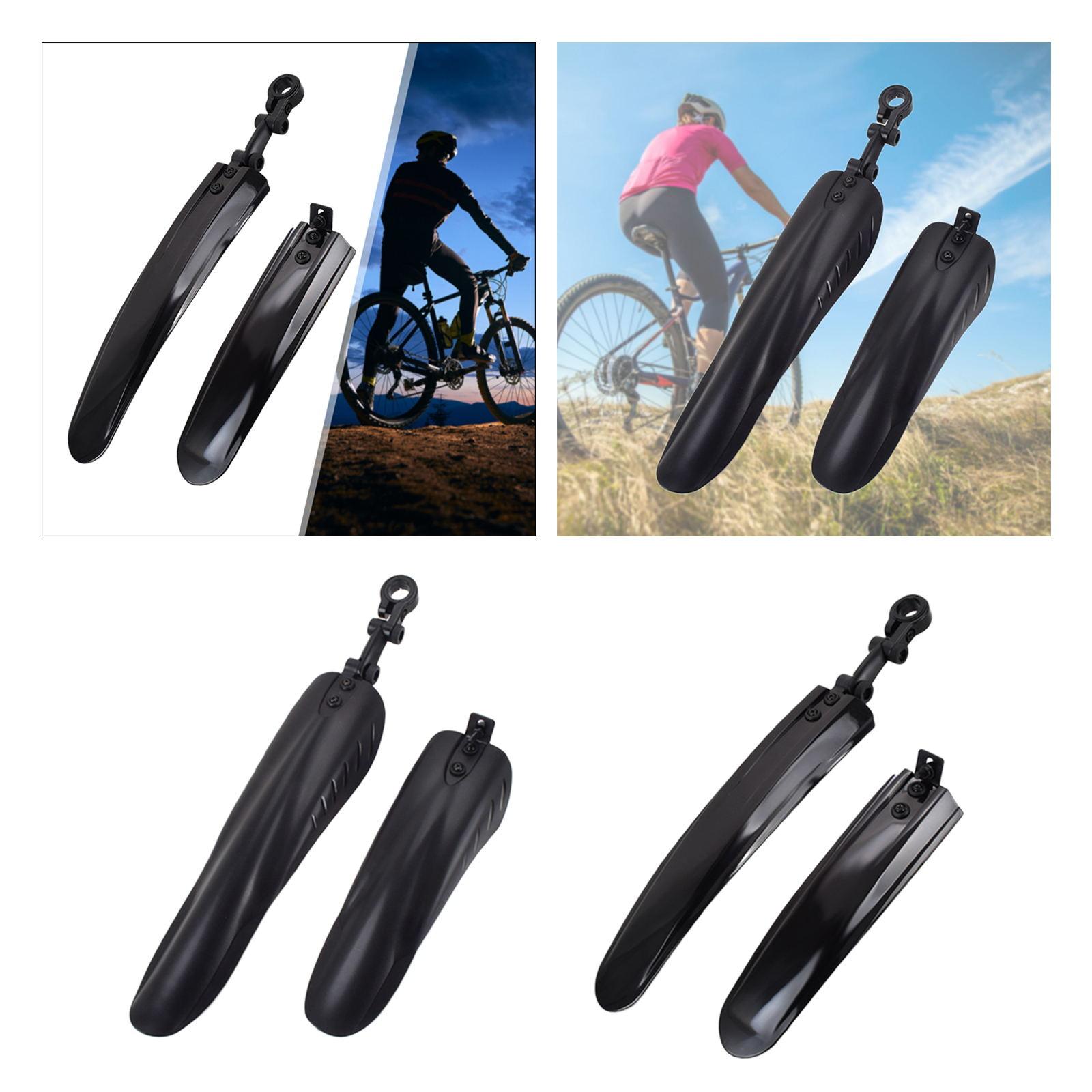 2Pcs Bike Fender Set Extended  - Fender Mudguard Set 评论和价格