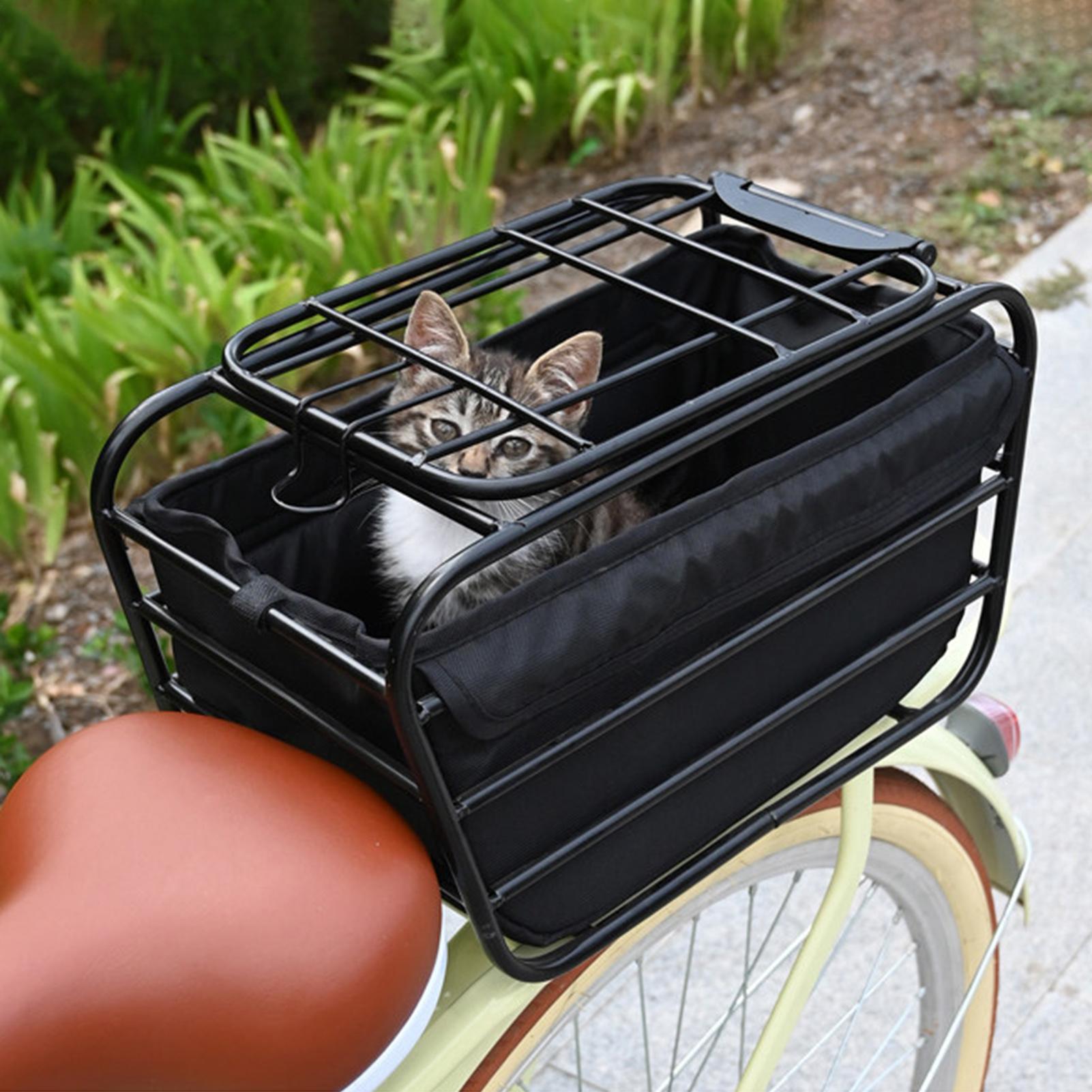 Bike Rear Basket Heavy Duty bi - Cycling To Commute 评论和价格