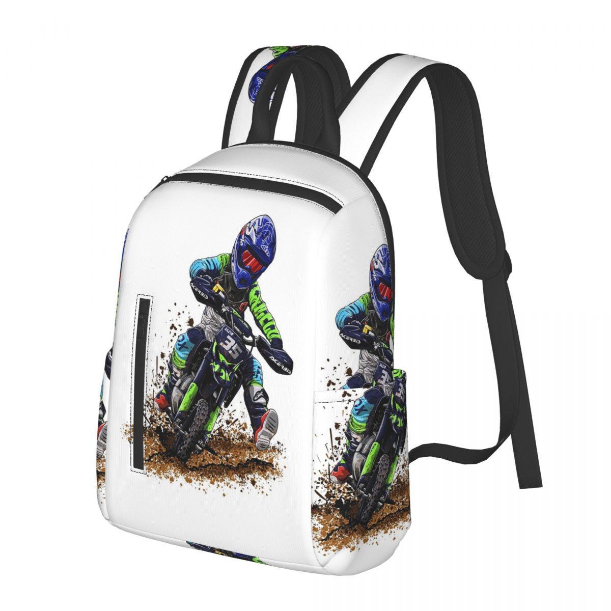 Motocross Dirt Bike Studios MX - Cycling Commuter Backpack 评论和价格