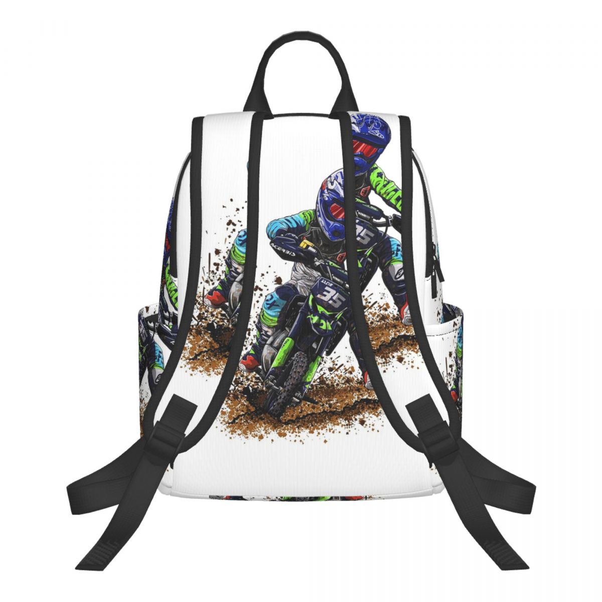 Motocross Dirt Bike Studios MX - Cycling Commuter Backpack 评论和价格
