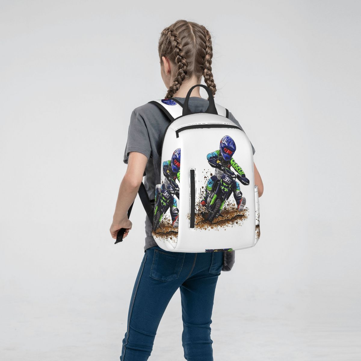 Motocross Dirt Bike Studios MX - Cycling Commuter Backpack 评论和价格