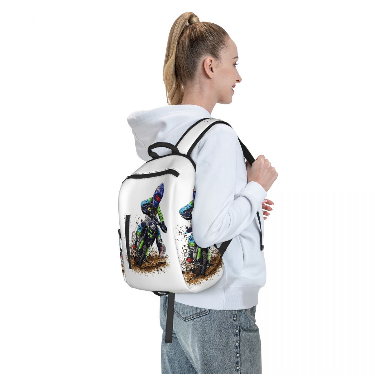 Motocross Dirt Bike Studios MX - Cycling Commuter Backpack 评论和价格