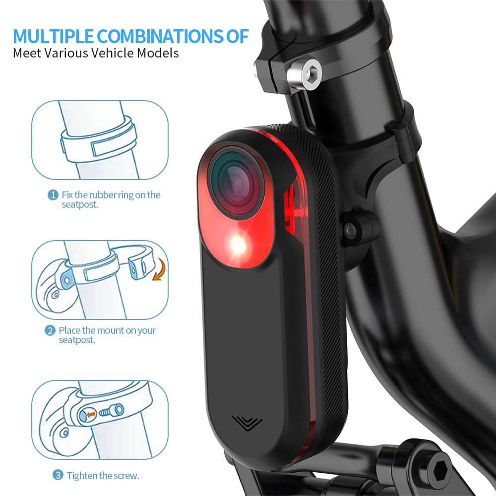 DOMEN Bicycle Saddle Lamp Moun - Commuting By Bike 评论和价格