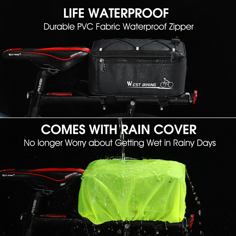 WEST BIKING Waterproof 4L Bicy - Panniers Waterproof Rear 评论和价格