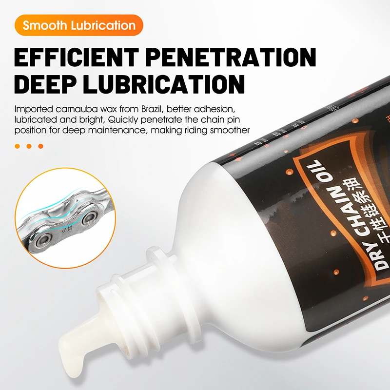 120ML Bicycle Dry Chain Lubric - Grease Waterproof Bike 评论和价格